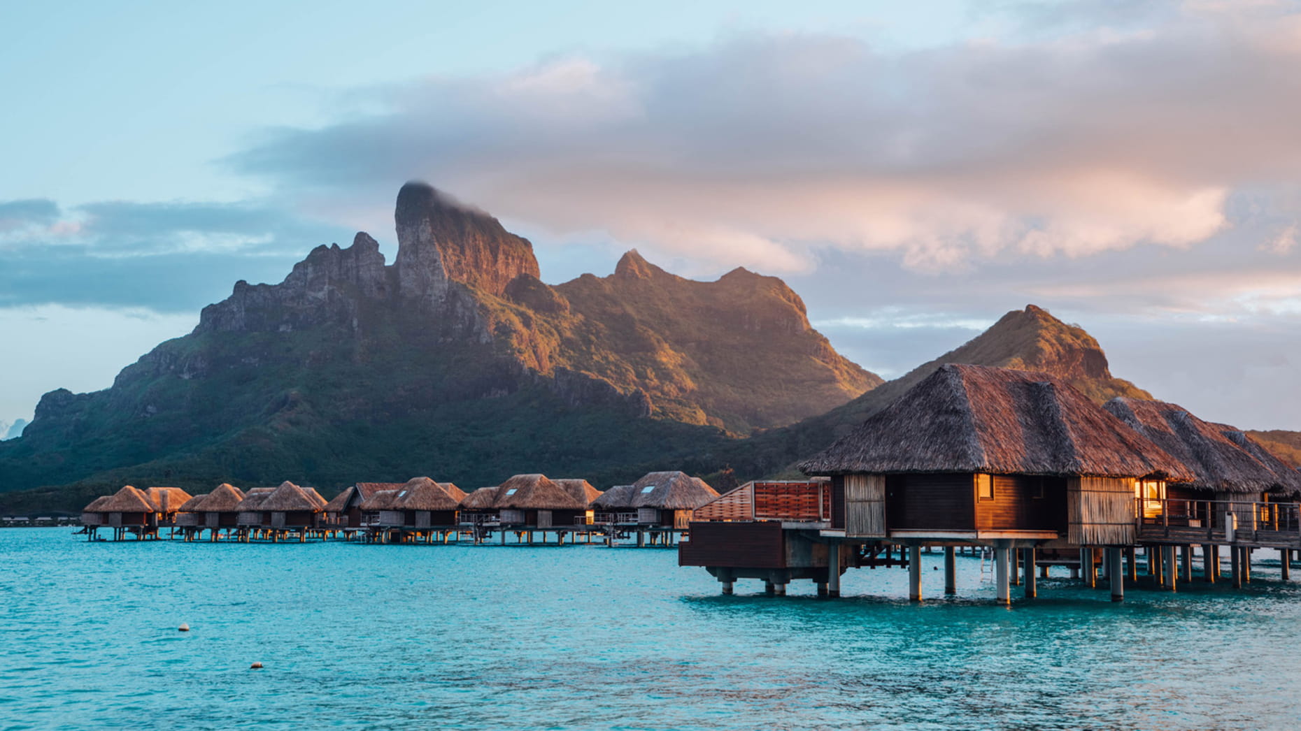 Paysage de Bora Bora