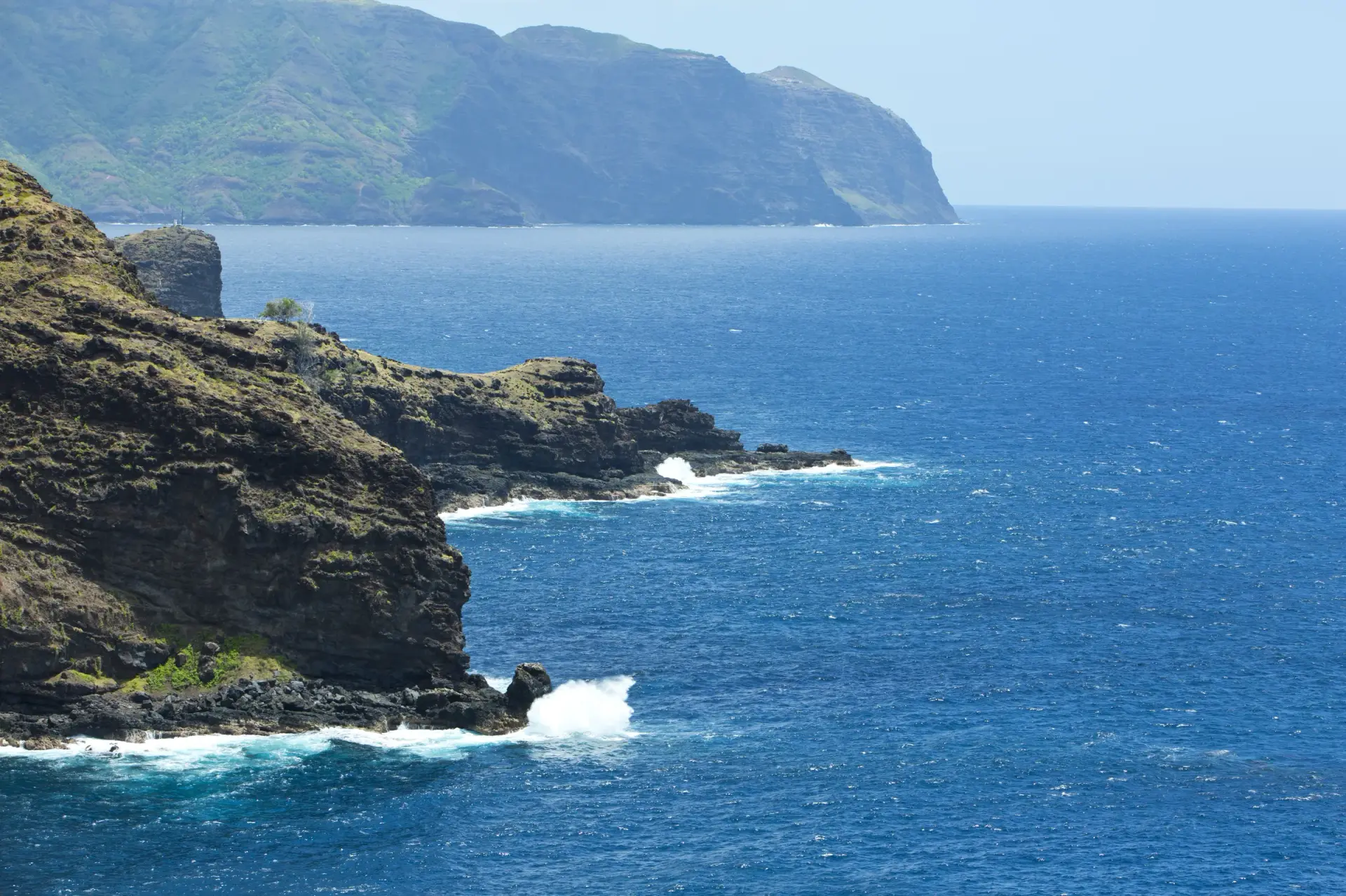Reliefs volcaniques des Marquises