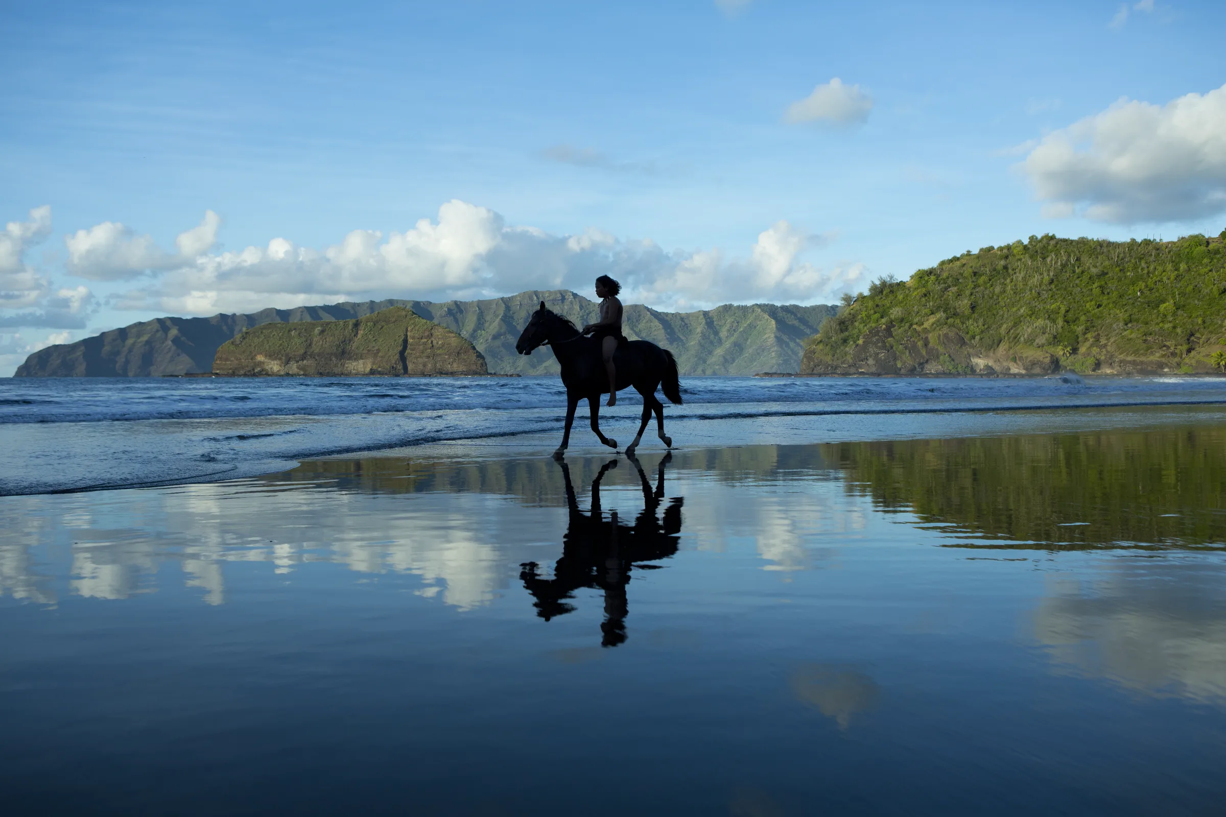 Mer ouverte autour de Hiva-Oa
