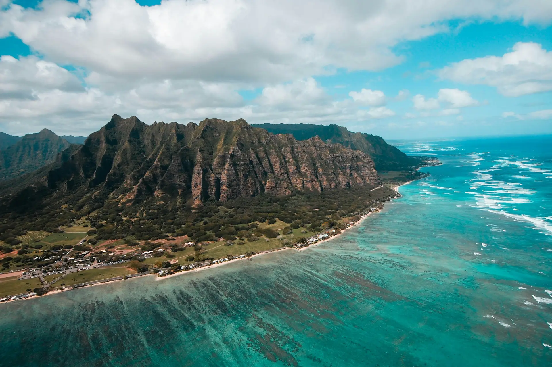 Route ceinture et lagon de Tahiti